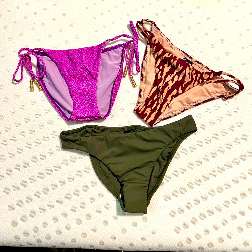 Set of Three Vix Bikini Bottoms